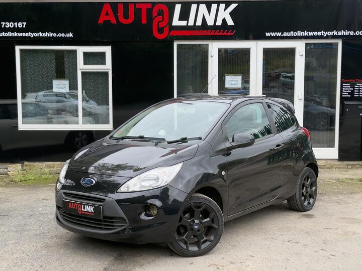 Ford Ka 1.2 Zetec Black Edition Euro 6 (s/s) 3dr