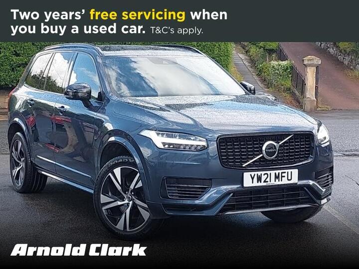 Volvo XC90 2.0h T8 Twin Engine Recharge 11.6kWh R-Design Auto 4WD Euro 6 (s/s) 5dr