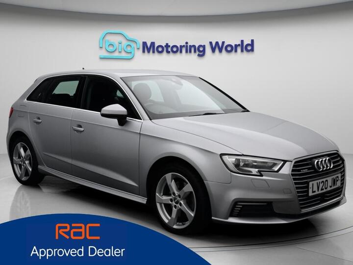 Audi A3 1.4 TFSIe 40 E-tron Sportback S Tronic Euro 6 (s/s) 5dr 8.8kWh
