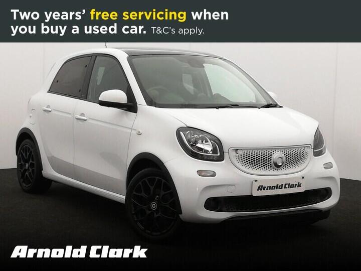 Smart Forfour 1.0 Edition White Twinamic Euro 6 (s/s) 5dr