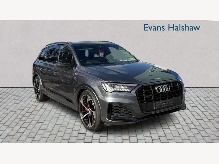 Audi Q7 ESTATE 3.0 TFSIe V6 55 Black Edition Tiptronic Quattro Euro 6 (s/s) 5dr 17.9kWh