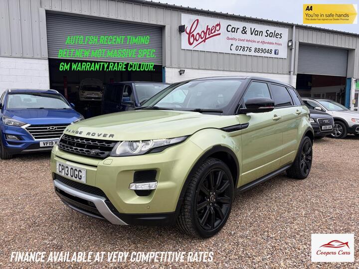 Land Rover Range Rover Evoque 2.2 SD4 Dynamic Auto 4WD Euro 5 5dr