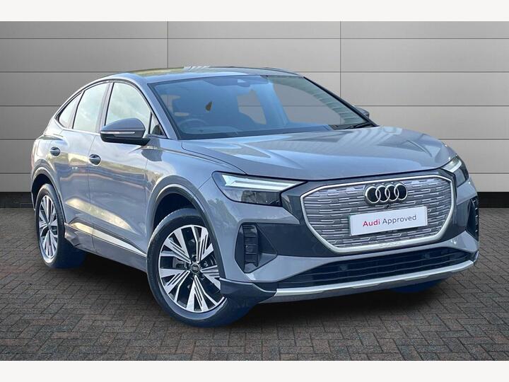 Audi Q4 E-tron 45 Sport Sportback Auto 5dr 82kWh Audi Q4 E-tron 45 Sport Sportback Auto 5dr 82kWh