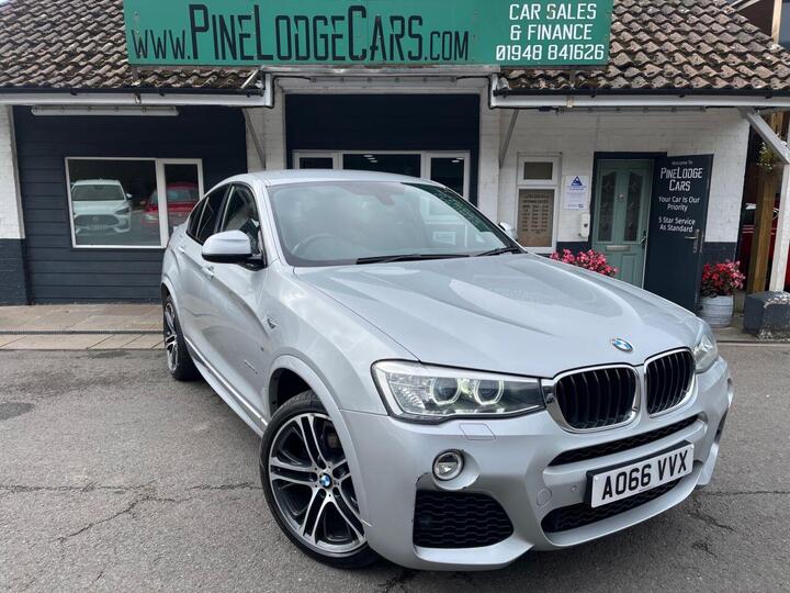 BMW X4 2.0 20d M Sport XDrive Euro 6 (s/s) 5dr