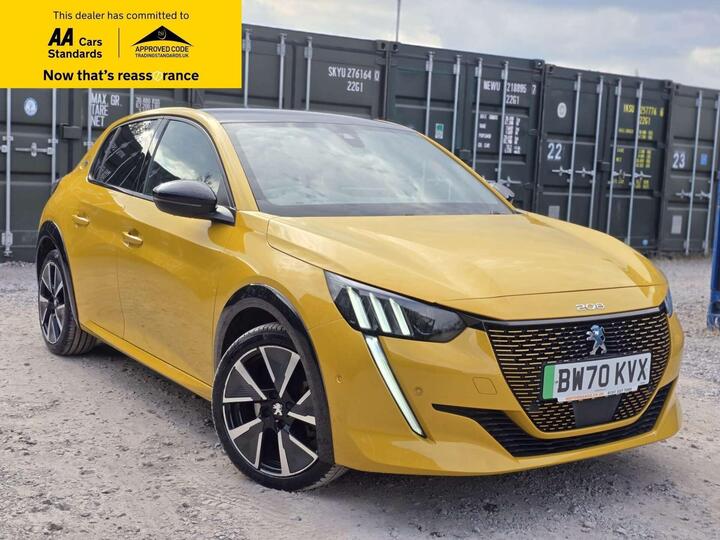 Peugeot E-208 50kWh GT Auto 5dr