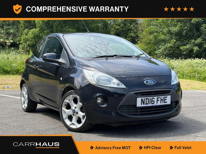 Ford KA 1.2 Zetec Euro 5 (s/s) 3dr