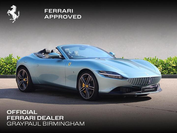 Ferrari ROMA SPIDER 3.8T V8 Spider F1 DCT Euro 6 (s/s) 2dr Ferrari ROMA SPIDER 3.8T V8 Spider F1 DCT Euro 6 (s/s) 2dr