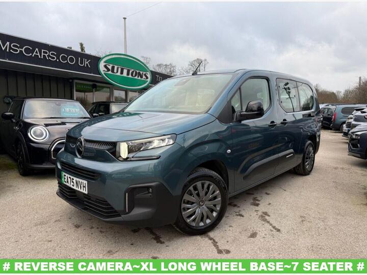 Citroen E-BERLINGO 52kWh PLUS XL Auto 5dr (7.4kW Charger)