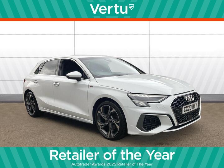 Audi A3 1.0 TFSI 30 S Line Sportback S Tronic Euro 6 (s/s) 5dr