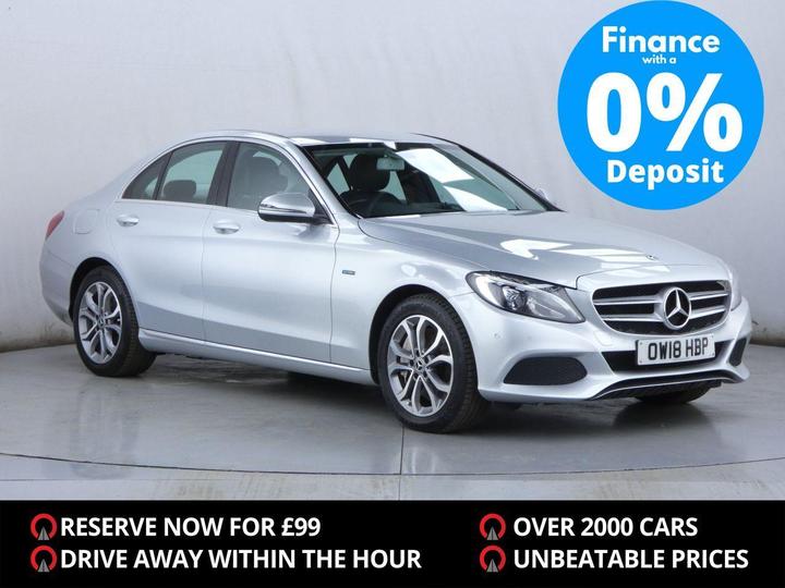 Mercedes-Benz C-CLASS 2.0 C350e 6.4kWh Sport G-Tronic+ Euro 6 (s/s) 4dr