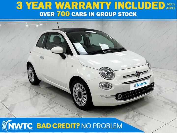 Fiat 500 1.2 Lounge Euro 6 (s/s) 3dr