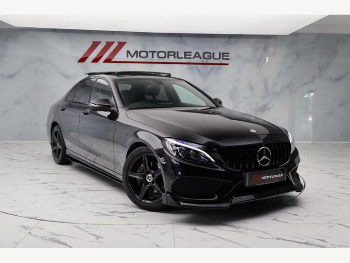 Mercedes-Benz C Class 2.1 C220d AMG Line (Premium) G-Tronic+ Euro 6 (s/s) 4dr