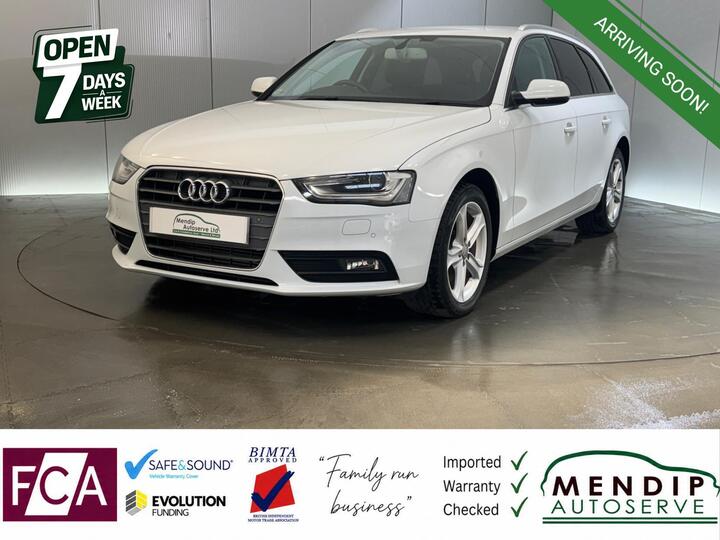 Audi A4 Avant 2.0 TFSI SE Estate 5dr Petrol Multitronic Euro 5 (s/s) (211 Ps)