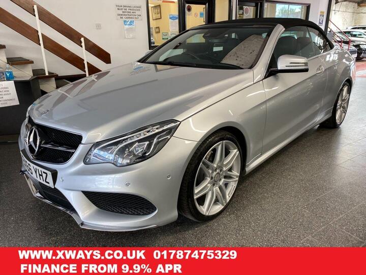 Mercedes-Benz E 220 2.1 E220d AMG Line Edition (Premium) Cabriolet G-Tronic+ Euro 6 (s/s) 2dr Mercedes-Benz E 220 2.1 E220d AMG Line Edition (Premium) Cabriolet G-Tronic+ Euro 6 (s/s) 2dr