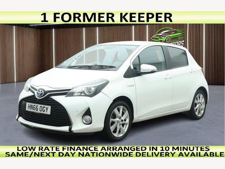 Toyota YARIS 1.5 VVT-h Excel E-CVT Euro 6 5dr (15in Alloy)