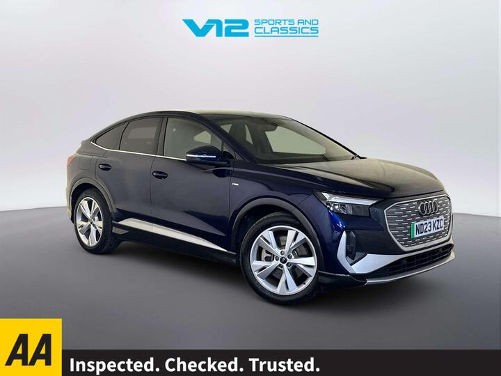 Audi Q4 E-tron 40 S Line Sportback Auto 5dr 82kWh