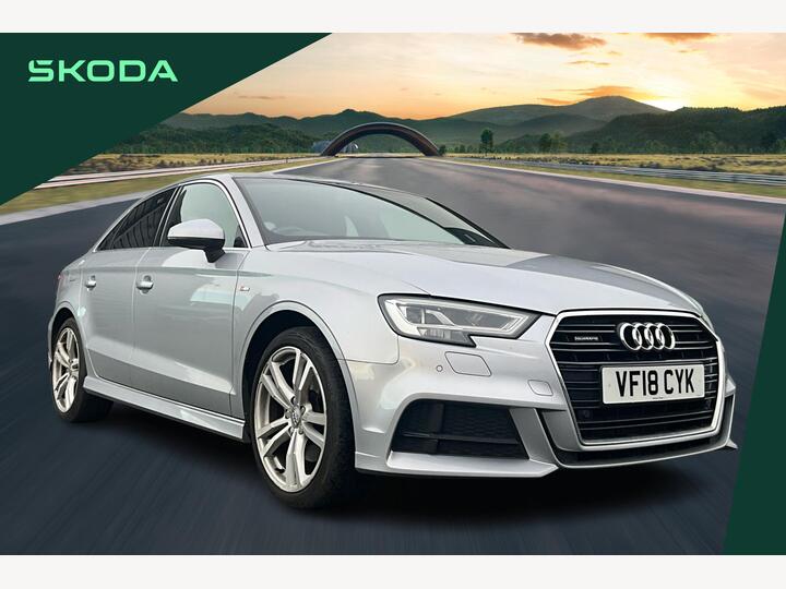 Audi A3 2.0 TFSI S Line S Tronic Quattro Euro 6 (s/s) 4dr