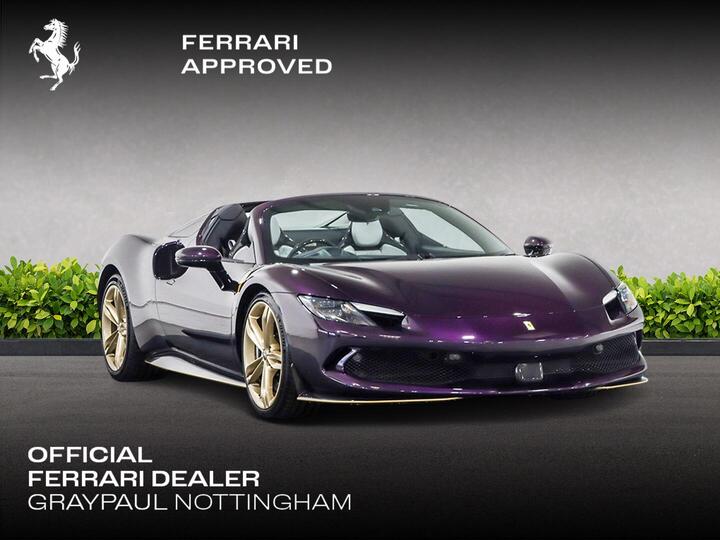 Ferrari 296 3.0T V6 7.45kWh Spider F1 DCT Euro 6 (s/s) 2dr