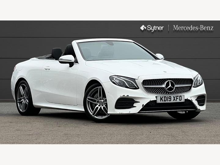 Mercedes-Benz E CLASS 2.0 E220d AMG Line Cabriolet G-Tronic+ Euro 6 (s/s) 2dr