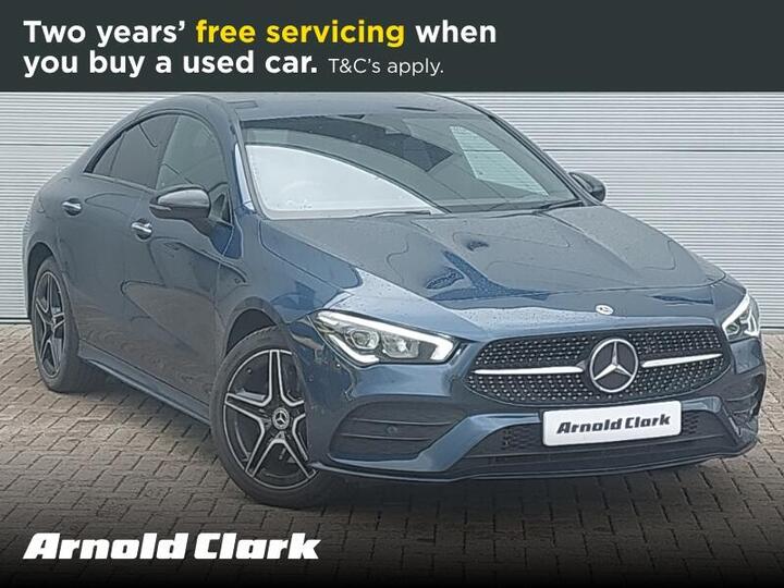 Mercedes-Benz CLA 1.3 CLA250e 15.6kWh AMG Line (Premium) Coupe 8G-DCT Euro 6 (s/s) 4dr