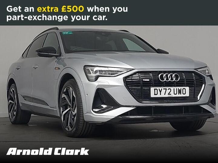 Audi E-tron 55 Black Edition Sportback Auto Quattro 5dr 95kWh (11kW Charger)