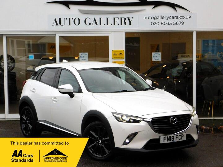Mazda CX-3 2.0 SKYACTIV-G Sport Nav Auto Euro 6 (s/s) 5dr