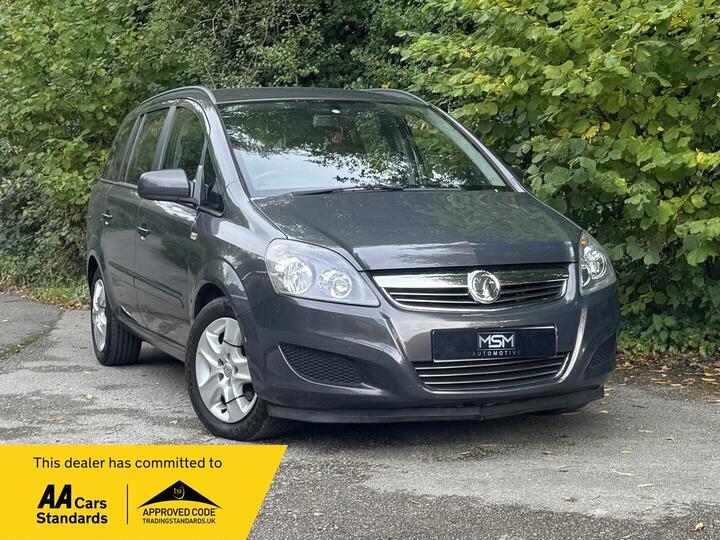 Vauxhall Zafira 1.6 16V Exclusiv Euro 5 5dr