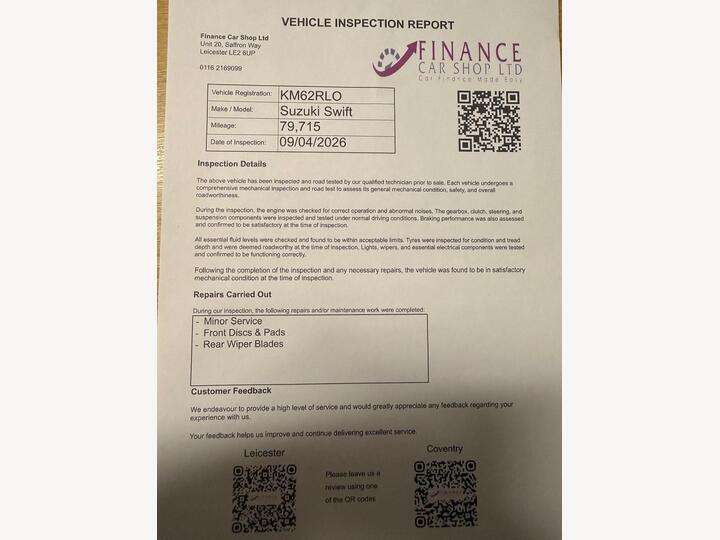 Suzuki Swift 1.2 SZ2 Euro 5 5dr