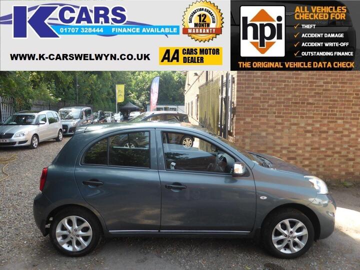 Nissan Micra 1.2 Vibe Euro 6 5dr