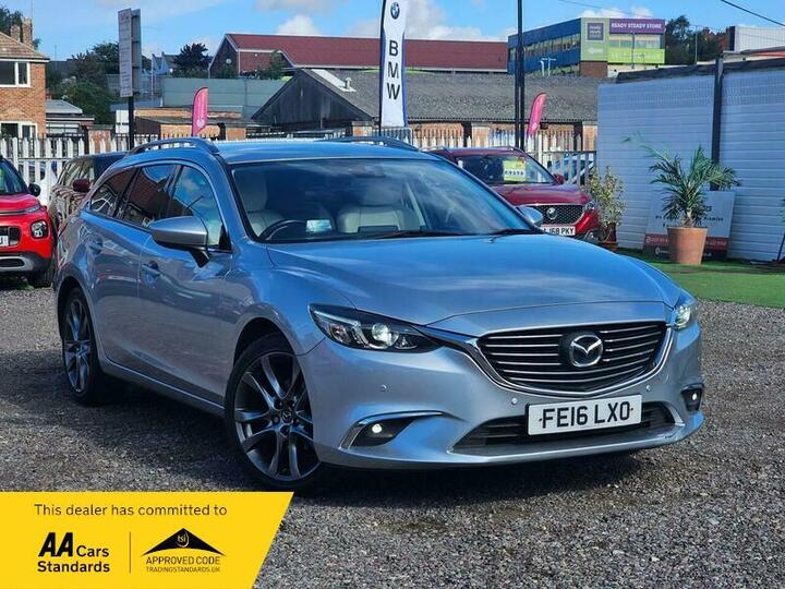 Mazda Mazda6 2.2 SKYACTIV-D Sport Nav Tourer Auto Euro 6 (s/s) 5dr