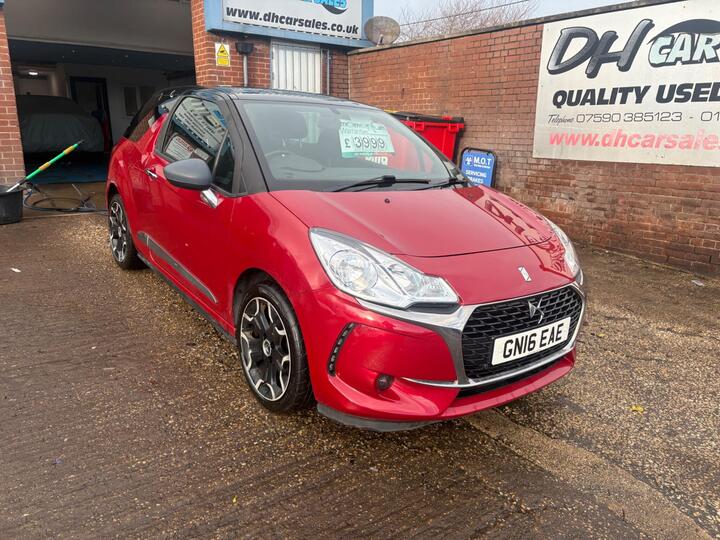 DS AUTOMOBILES DS 3 1.6 BlueHDi Elegance Euro 6 (s/s) 3dr