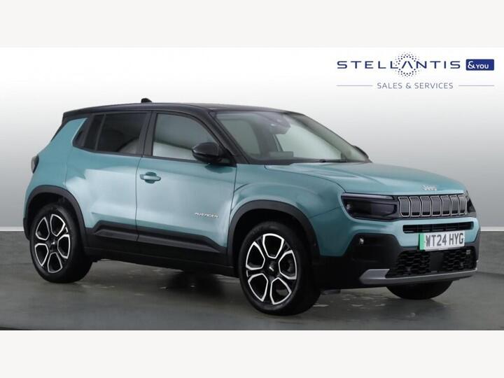 Jeep Avenger 54kWh Summit Auto 5dr Jeep Avenger 54kWh Summit Auto 5dr