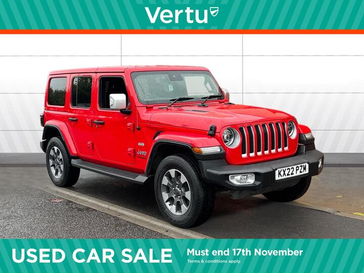 Jeep Wrangler 2.0 GME Overland Auto 4WD Euro 6 (s/s) 4dr
