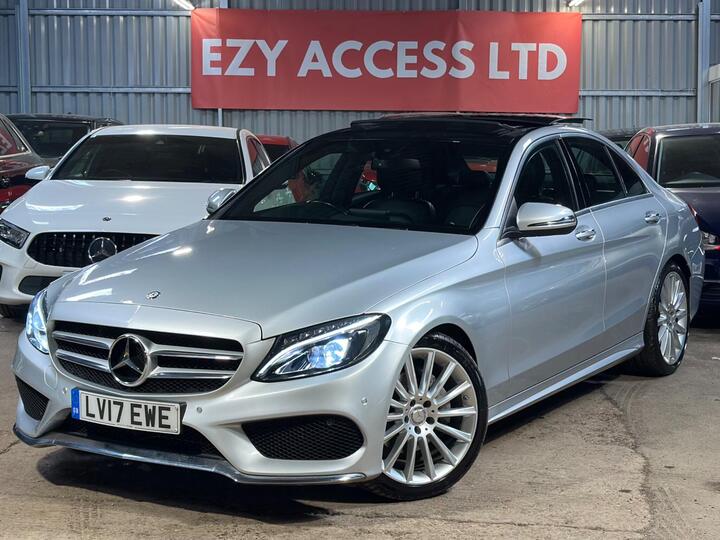 Mercedes-Benz C Class 1.6 C200d AMG Line (Premium) G-Tronic+ Euro 6 (s/s) 4dr