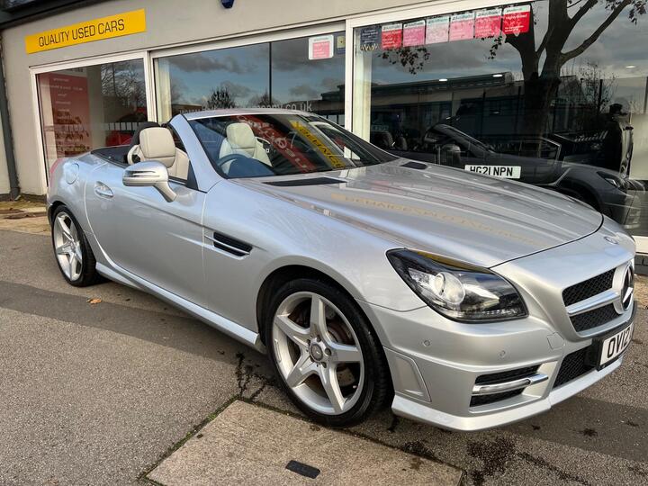 Mercedes-Benz SLK 1.8 SLK200 BlueEfficiency AMG Sport G-Tronic+ Euro 5 (s/s) 2dr