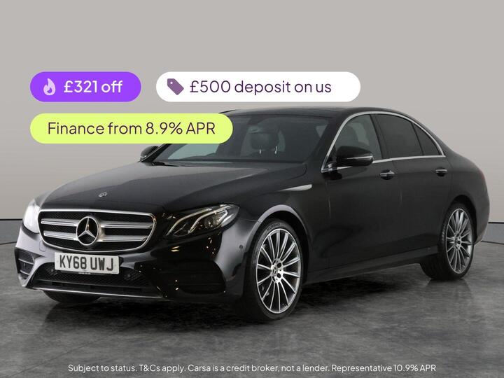 Mercedes-Benz E Class 2.0 E220d AMG Line (Premium) G-Tronic+ 4MATIC Euro 6 (s/s) 4dr