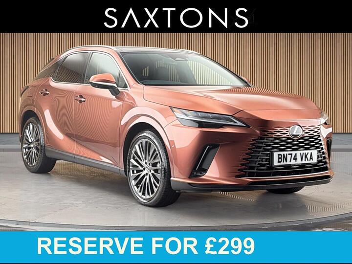 Lexus RX 2.5 450h+ 18.1kWh Takumi E-CVT 4WD Euro 6 (s/s) 5dr