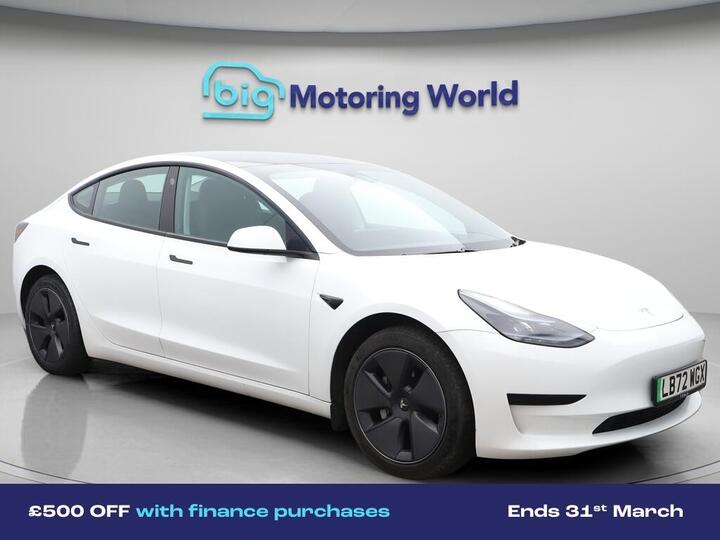 Tesla Model 3 Auto RWD 4dr Tesla Model 3 Auto RWD 4dr