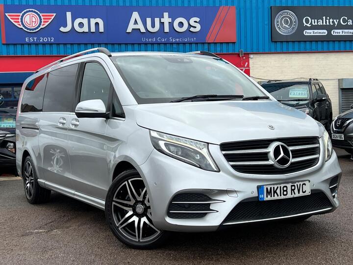 Mercedes-Benz V Class 2.2 V250d AMG Line G-Tronic+ Euro 6 (s/s) 5dr 8 Seat XLWB Mercedes-Benz V Class 2.2 V250d AMG Line G-Tronic+ Euro 6 (s/s) 5dr 8 Seat XLWB