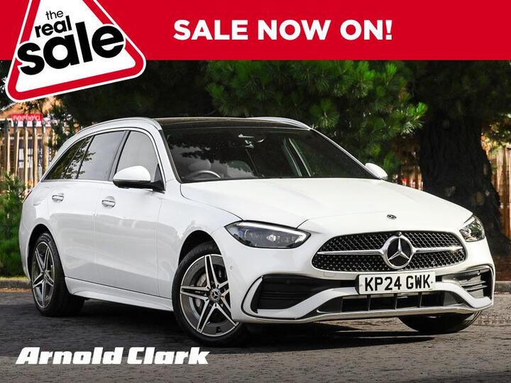 Mercedes-Benz C Class 2.0 C300e 25.4kWh AMG Line (Premium Plus) G-Tronic+ Euro 6 (s/s) 5dr