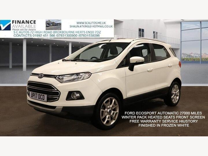 Ford EcoSport 1.5 Titanium Powershift 2WD Euro 5 5dr Ford EcoSport 1.5 Titanium Powershift 2WD Euro 5 5dr