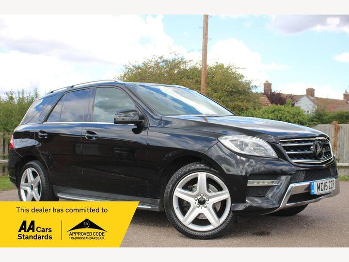 Mercedes-Benz M Class 2.1 ML250 BlueTEC AMG Line G-Tronic 4WD Euro 6 (s/s) 5dr Mercedes-Benz M Class 2.1 ML250 BlueTEC AMG Line G-Tronic 4WD Euro 6 (s/s) 5dr