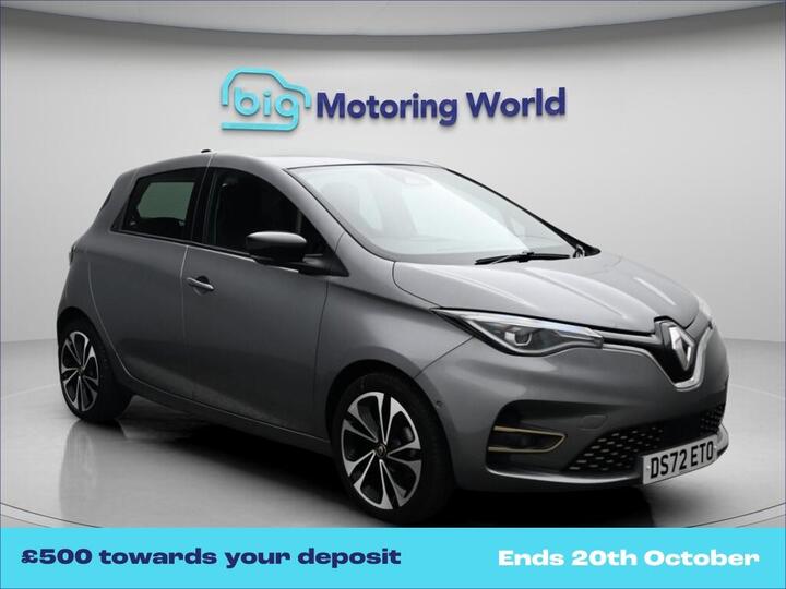 Renault Zoe R135 EV50 52kWh Iconic Auto 5dr (Boost Charge)