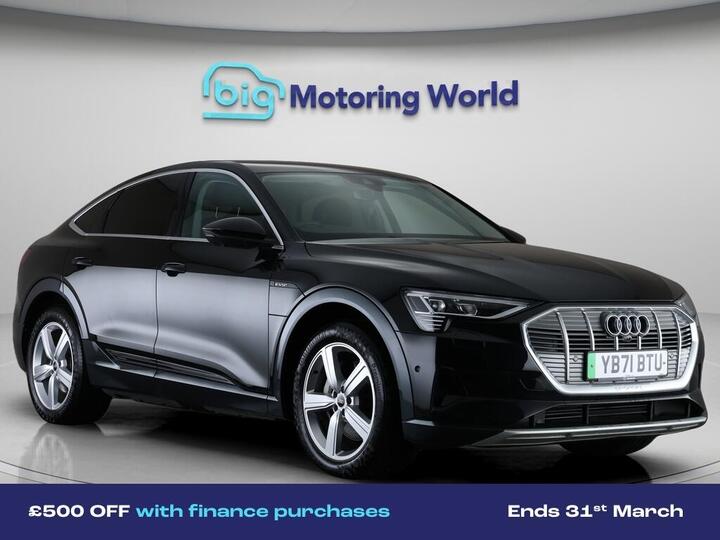 Audi E-tron 55 Technik Sportback Auto Quattro 5dr 95kWh (11kW Charger)