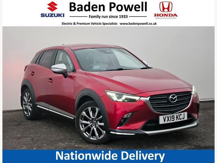 Mazda CX-3 2.0 SKYACTIV-G Sport Nav+ Euro 6 (s/s) 5dr