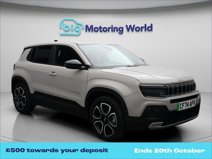 Jeep Avenger 54kWh Summit Auto 5dr
