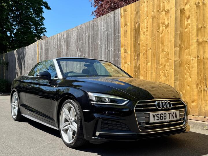 Audi A5 Cabriolet 2.0 TFSI 40 S Line S Tronic Euro 6 (s/s) 2dr Audi A5 Cabriolet 2.0 TFSI 40 S Line S Tronic Euro 6 (s/s) 2dr