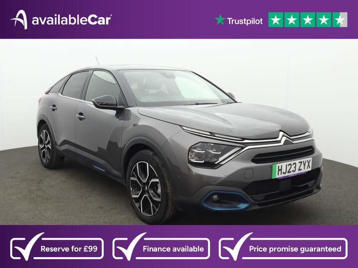 Citroen E-C4 50kWh Shine Plus Auto 5dr (7.4kW Charger)