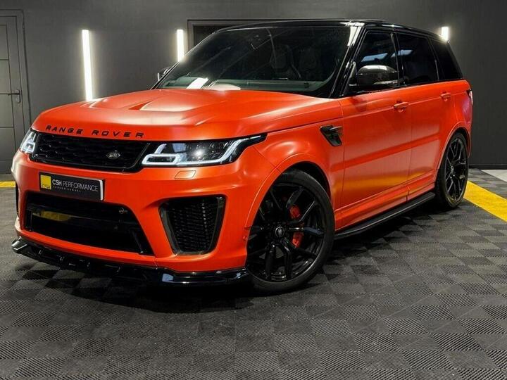 Land Rover Range Rover Sport 5.0 P575 V8 SVR Auto 4WD Euro 6 (s/s) 5dr Land Rover Range Rover Sport 5.0 P575 V8 SVR Auto 4WD Euro 6 (s/s) 5dr