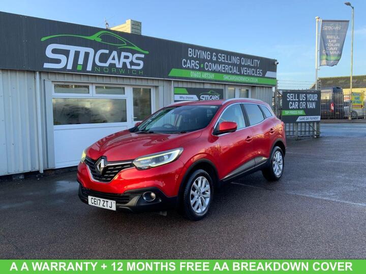 Renault KADJAR 1.5 DCi Dynamique Nav Euro 6 (s/s) 5dr Renault KADJAR 1.5 DCi Dynamique Nav Euro 6 (s/s) 5dr